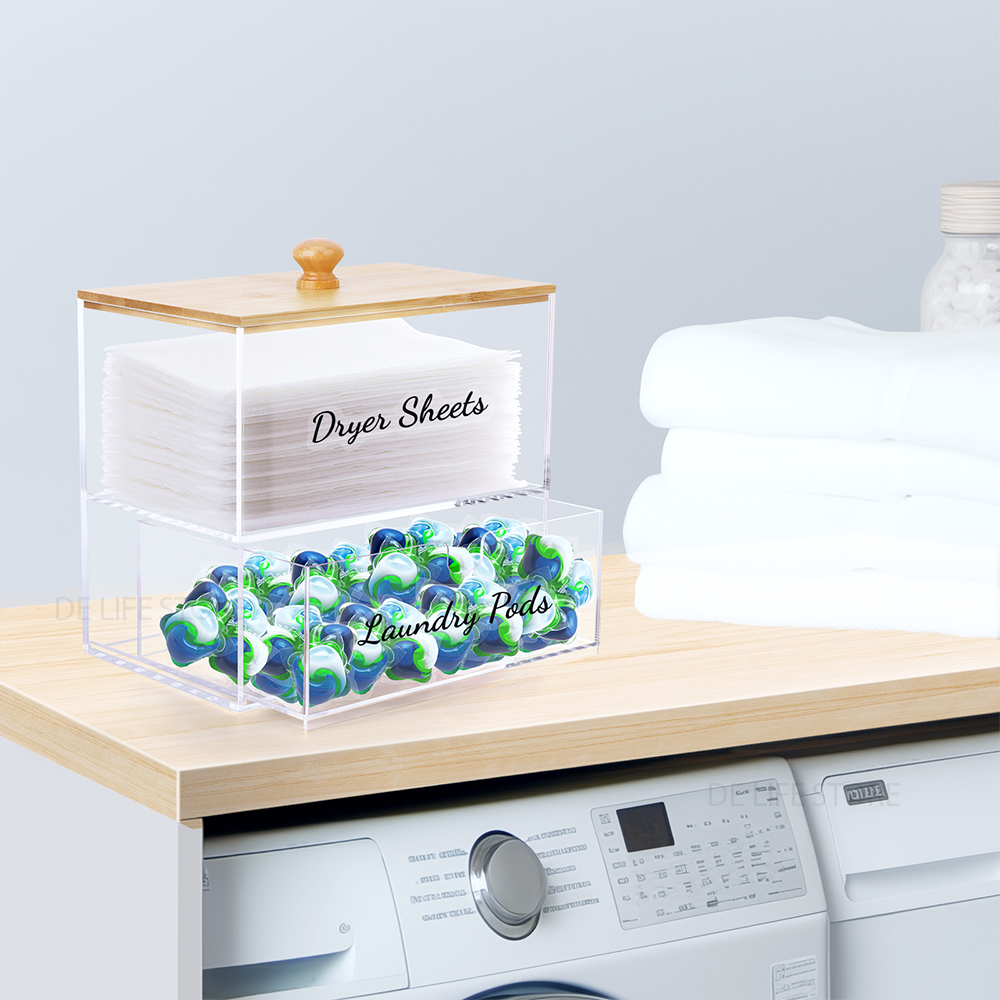 Acrylic Laundry Pods Organizer – обзор и цена Laundry Strip Eco