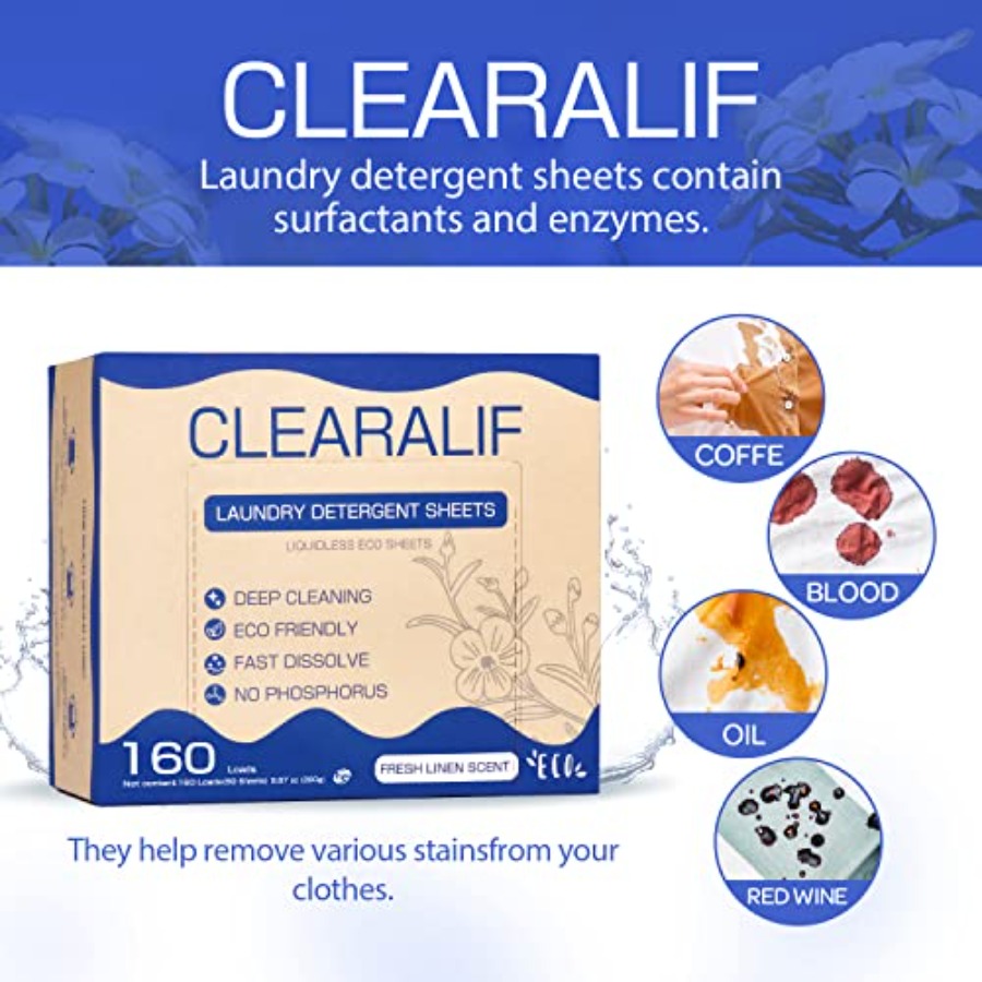 CLEARALIF Laundry Detergent Sh – обзор и цена Laundry Strip Eco