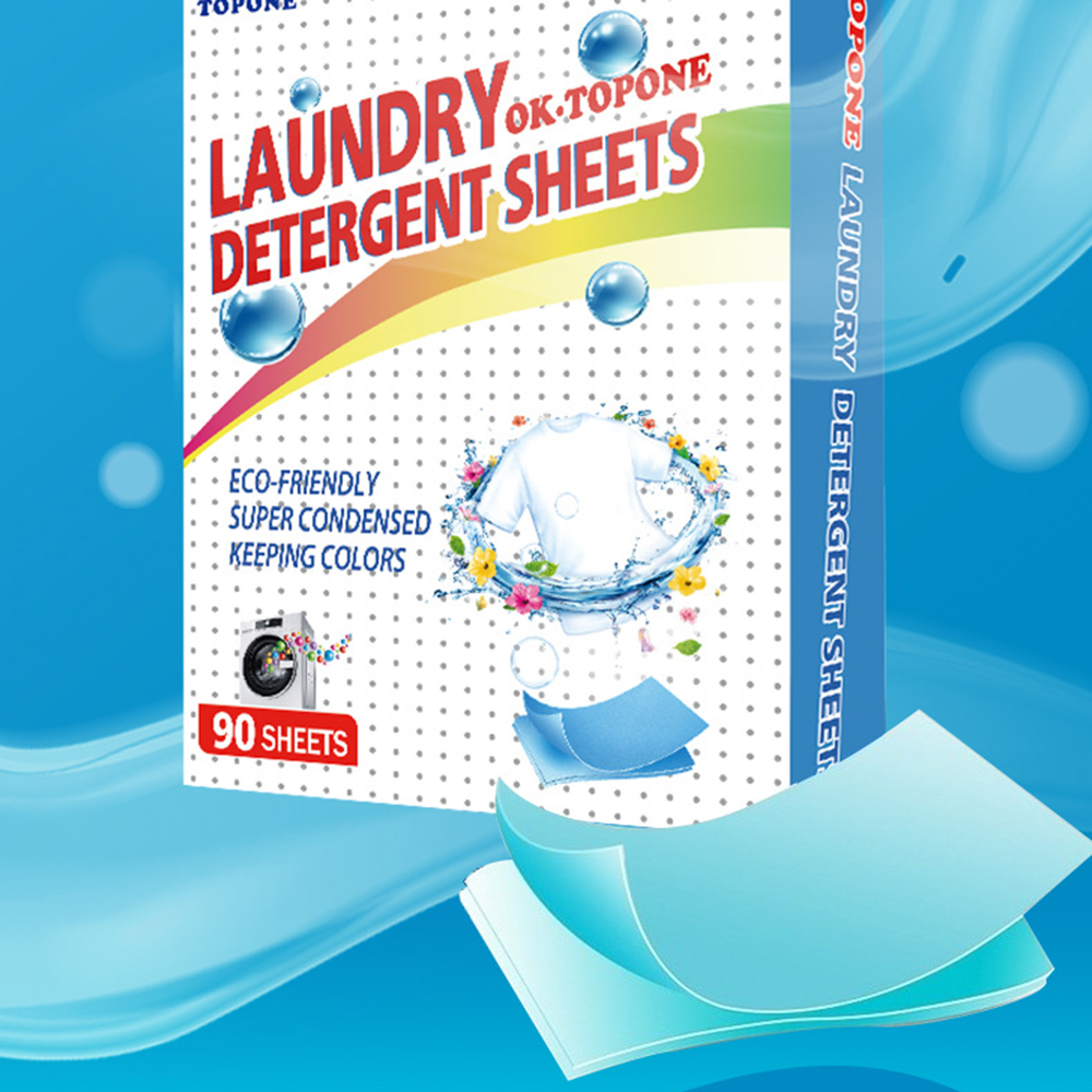 90 pcs Washer Sheets Detergent – обзор и цена Laundry Strip Eco